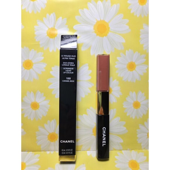 Chanel Le Rouge Duo Ultra Tenue Ultrawear Liquid Lip #188 CARAMEL BEIGE - Picture 1 of 8